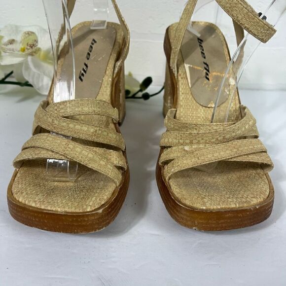 Y2K Bee Fly chunky heels size 7 - Picture 8 of 16